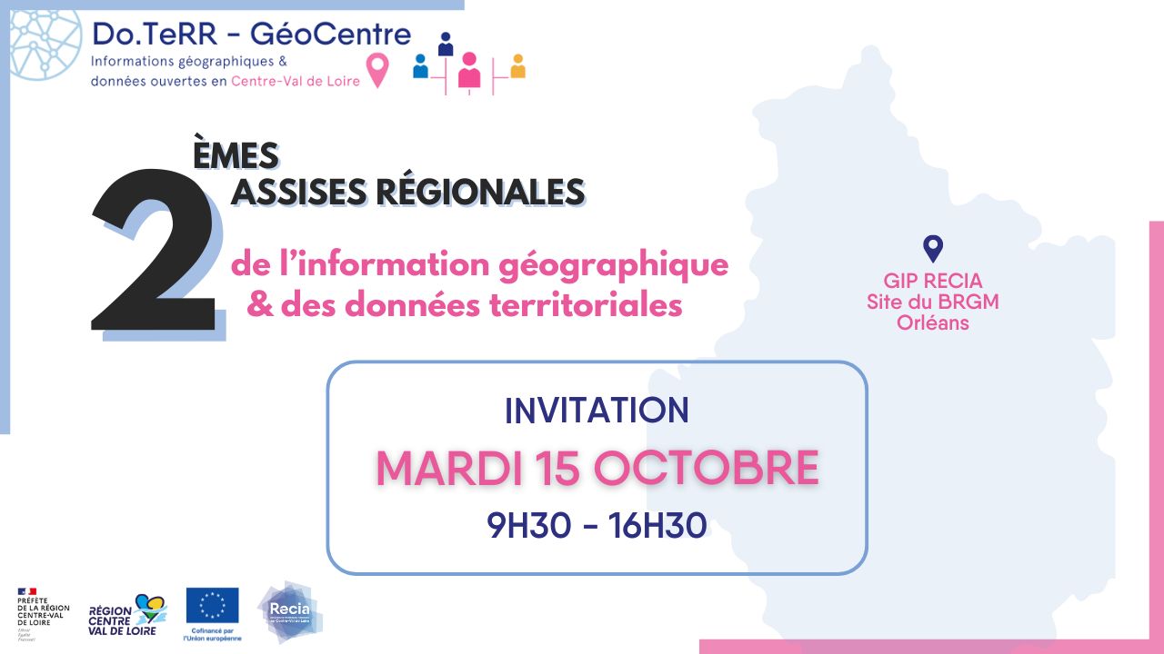 Photo actualité 2èmes Assises régionales de l’information géographique et des données territoriales : programme complet