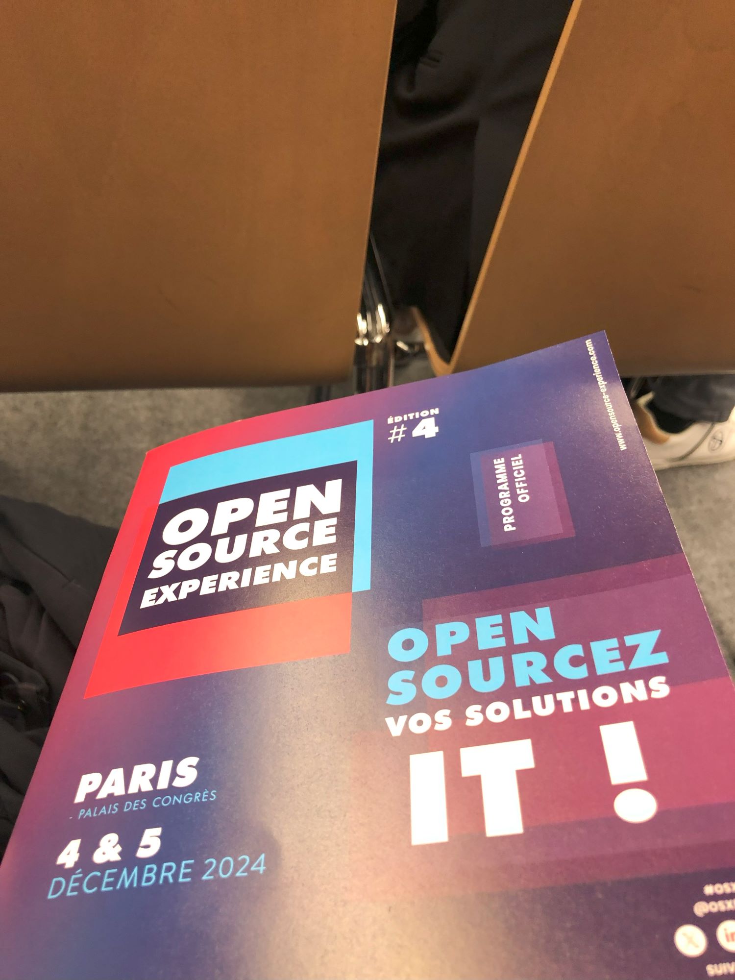 Photo actualité Retour sur l’Open Source Experience 2024